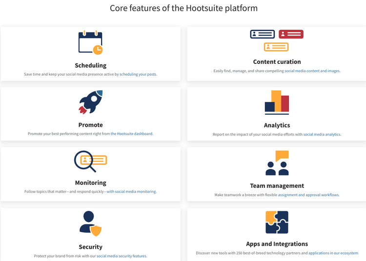 Hootsuite features