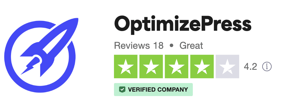 OptimizePress TrusPilot reviews