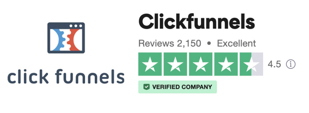 ClickFunnels TrustPilot reviews